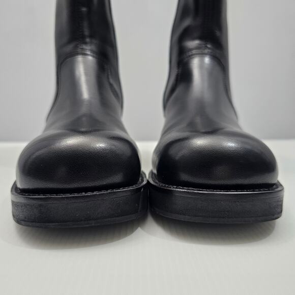 Jeffrey Campbell Liverpool 2 Ankle Boot Womens 8.5 Black Platform Heeled 90s - Picture 6 of 14